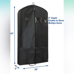 Foldable garment bag (2 pack)